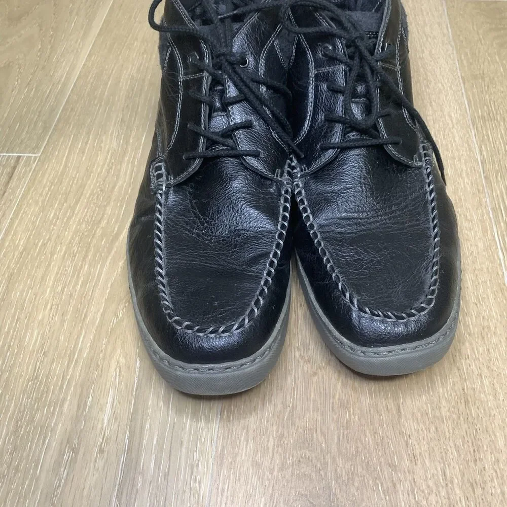 Stacy Adam TRICKSTER Mens Black 53419-001 Lace Up Boot